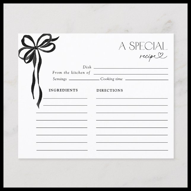 Lámina Elegante Arco de Agua Negra Receta de Desayuno Nup (Subido por el creador)