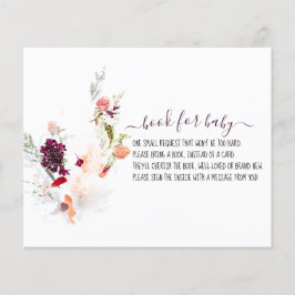 LÁMINA ELEGANTE BABY SHOWER VERDE, NARANJA Y FLORAL DE VI