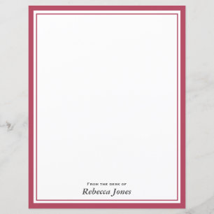 Lámina Elegante burgundy Personalizado De parte de