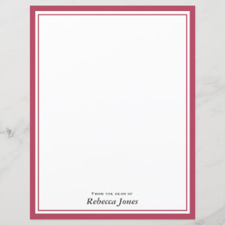 Lámina Elegante burgundy Personalizado De parte de