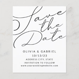 Lámina Elegante caligrafía Minimalista elegante y sencill