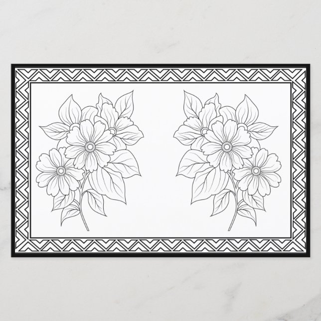 Lámina Elegante Color Tu Propia Estacionalidad Personaliz (Anverso)