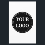 Lámina Elegante, contemporáneo, refinado y personalizable<br><div class="desc">TODO EL MUNDO PUEDE USAR ESTE DISEÑO.Es libre de añadir,  editar o cambiar el tamaño del logotipo,  la foto,  el texto y los colores que elija. Muchas gracias.</div>