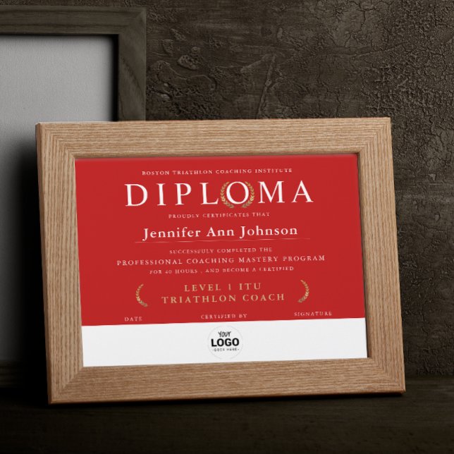 Lámina Elegante Diploma de Premio de Graduación de Guirna (Subido por el creador)