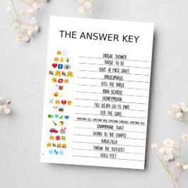 Lámina Elegante Eucalyptus Watercolor Bridal Shower Game