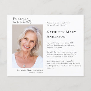 Lámina Elegante festividad fotográfica para el funeral co