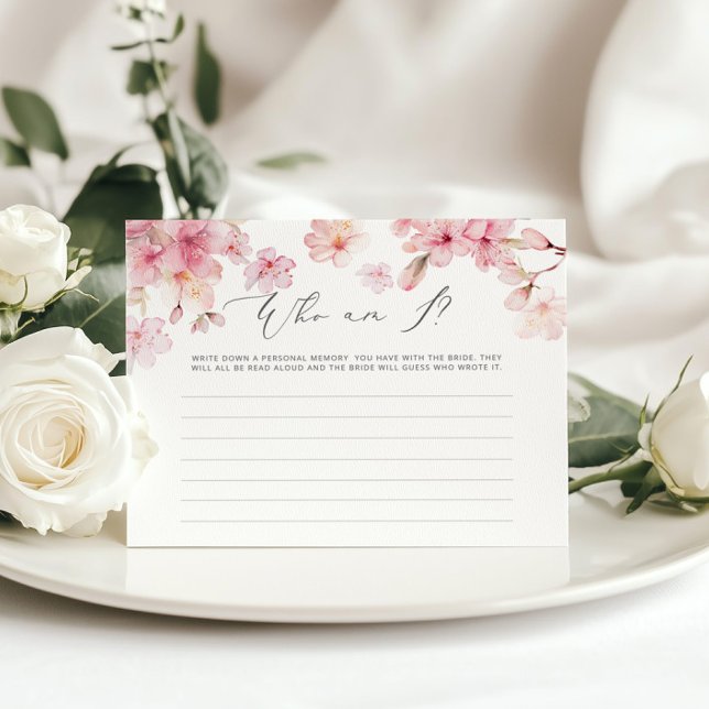 Lámina Elegante flor de cerezo Quién soy el juego de duch (Subido por el creador)