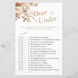 Lámina Elegante Floral Neutra O Bajo Juego De Ducha