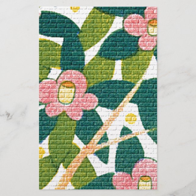 Lámina Elegante Floral & Vines (Anverso)