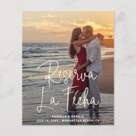 Lámina Elegante foto presupuesto Boda española Salva la f