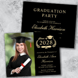 Lámina Elegante invitación a la fiesta de graduación de l