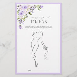 Lámina Elegante juego de ducha con flores de lavanda de L