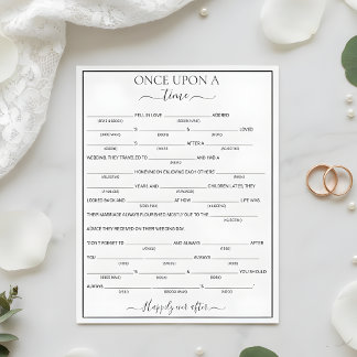Lámina Elegante Juego de Ducha Nupcial Floral Bride Libs