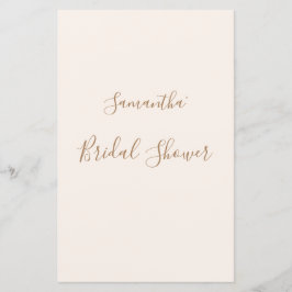 Lámina Elegante juego moderno de ducha marfil-blanquecino