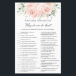 Lámina Elegante juego suave de Boda floral Rubor Floral<br><div class="desc">Simplemente pulse el botón personalizar para editar textos, reorganizar y formatear el estilo y la ubicación de los textos. ¡Artículos coincidentes disponibles en la tienda! Clave de respuesta: 1.L 2.P 3.E 4.N 5.B 6.A 7.G 8.M 9.O 10.H 11.D 12.C 13.J 14.K 15.F 16.R 17.I 18.Q (c) El Estudio de Gato...</div>