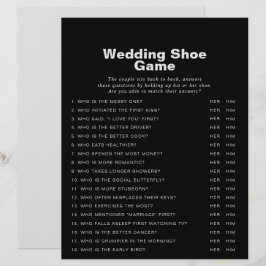 Lámina Elegante minimalista juego formal de zapatos de Bo