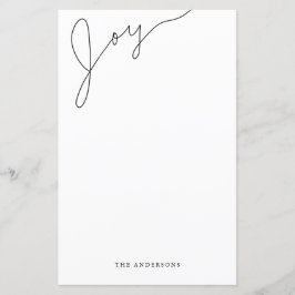 Lámina Elegante Navidades manuscritos con letras de mano