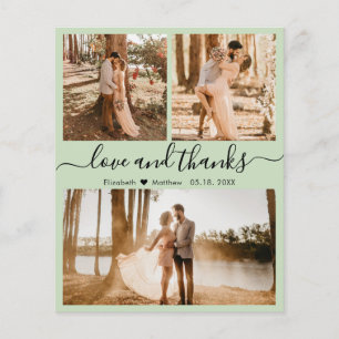 Lámina Elegante presupuesto 3 Boda de Collage de fotos Gr