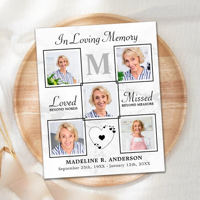 Lámina Elegante presupuesto Collage de fotos Simpatía Gra (Subido por el creador)