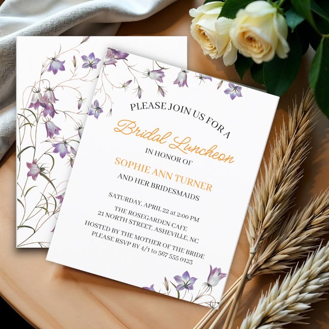 Lámina Elegante presupuesto floral Invitación al almuerzo (Subido por el creador)