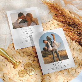 Lámina Elegante presupuesto romántico Minimalista 2 Boda 