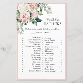 Lámina Elegante Rosa Polvoriento Prefiere Jugar Al Volant