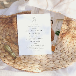 Lámina Elegantes Bodas de fotos de presupuesto blanco neg