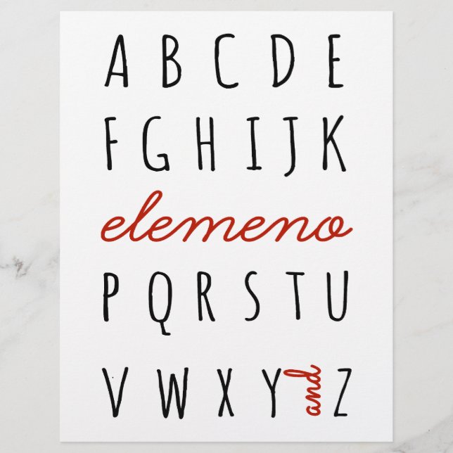 Lámina Elemeno (Anverso)