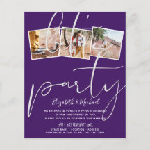 Eligamos la Invitación de recepción de boda Fiesta