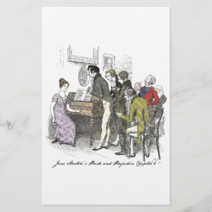 Lámina Elizabeth Performs - Jane Austen Pride & Prejudice