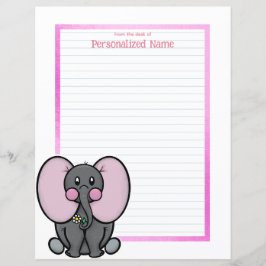 Lámina Ellie Phant Frame Lin Paper Sheet
