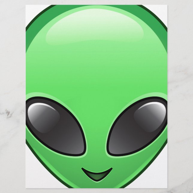 Lámina emoji alienígena (Anverso)