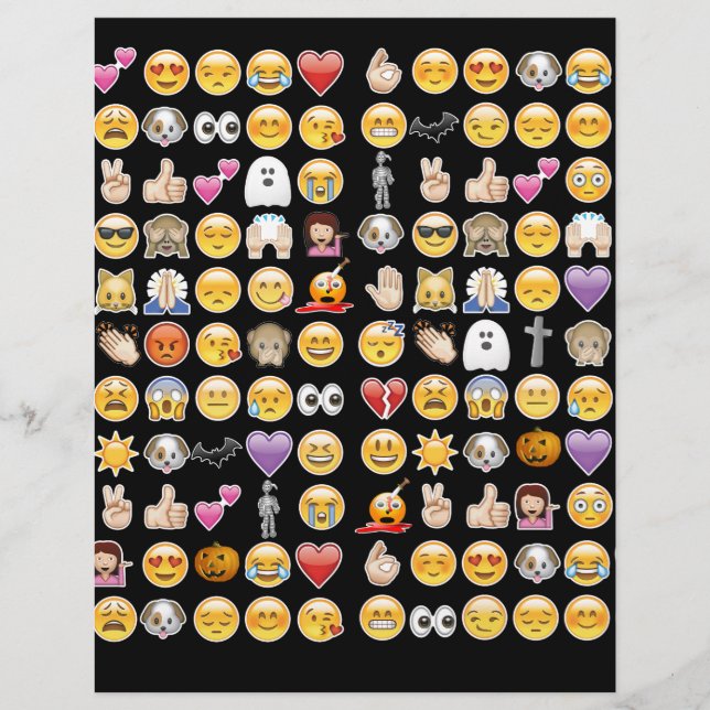 Lámina emoji de halloween (Anverso)