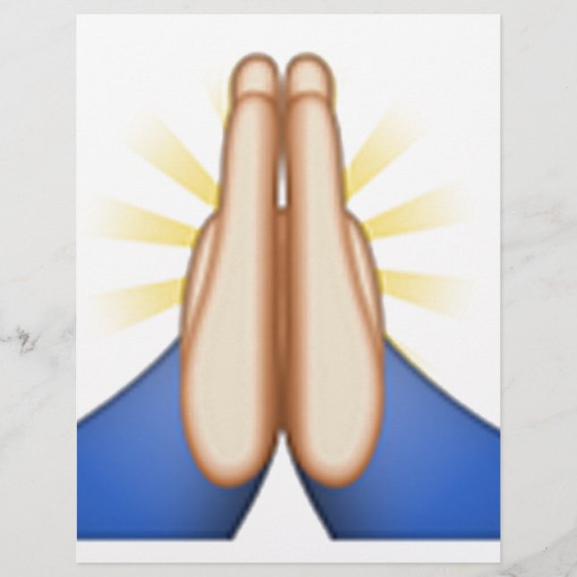 Lámina emoji de oración (Anverso)