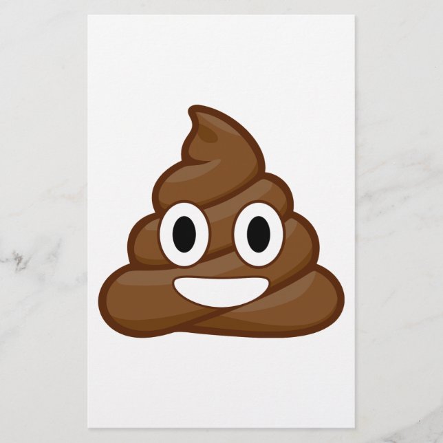 Lámina emoji de poop (Anverso)