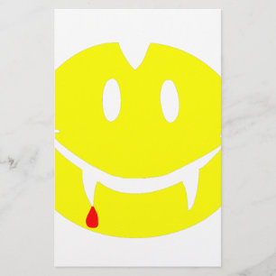 Lámina emoji de vampiro dracula
