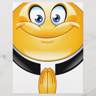 Lámina emoji del sacerdote