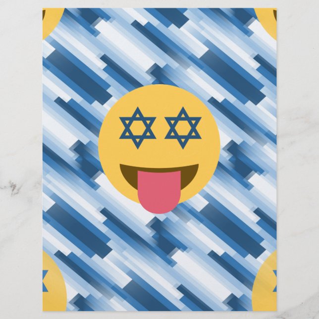 Lámina emoji hanukkah chanukkah (Anverso)