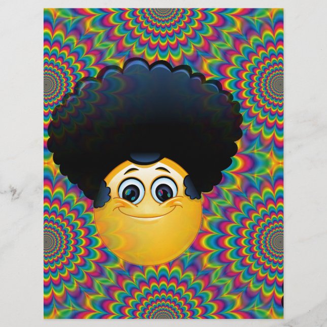 Lámina emojis afros (Anverso)