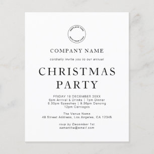 Lámina Empresa de presupuesto Invitación a cualquier Fies