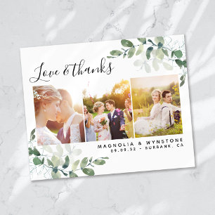 Lámina En blanco para su mensaje Boda de fotos personaliz