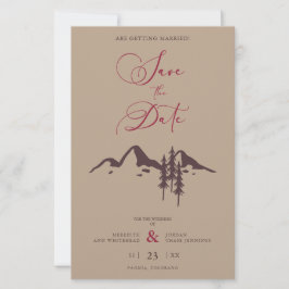 Lámina En el Boho de un Boda de presupuesto