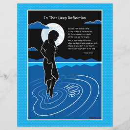 Lámina En Esa Reflexión Profunda 1_Hoja de papel plana 8.