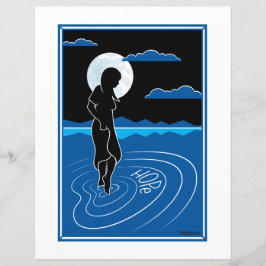 Lámina En Esa Reflexión Profunda 3_Hoja De Papel Plano 8.