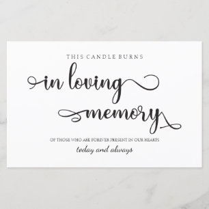 Lámina "En la memoria amorosa" Rótulo Boda blanco y negro