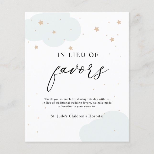 Lámina En lugar de favores (Anverso)