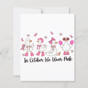 Lámina En Octubre, Usamos Un Diseño De Pato Rosa 🎀 🦆 💗