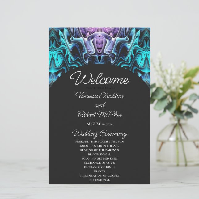 Lámina Encanto colorido (Anverso de pie)