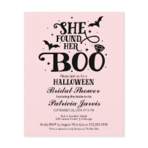 Encontró Su Boo Bridal Shower Budget Invitaciones