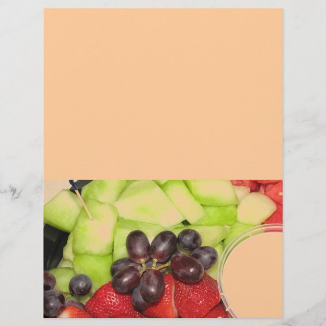 Lámina Ensalada de frutas (Anverso)